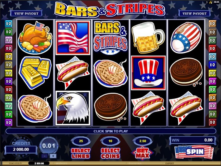 Bars and Stripes Slots โบน ส ว น เก ด fun88 1