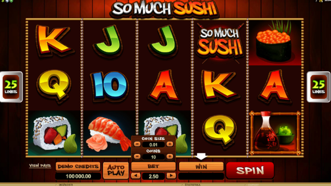 So Much Sushi Slots รหัสโบนัส fun88 1