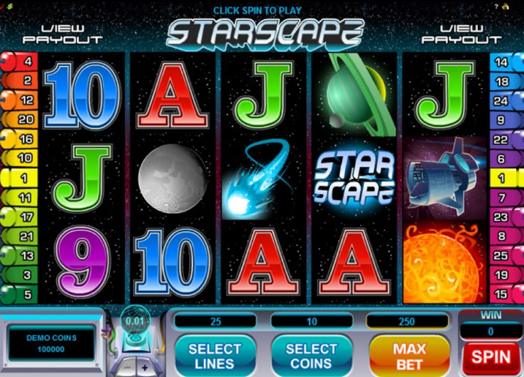 Starscape Slot vao fun88 com 1
